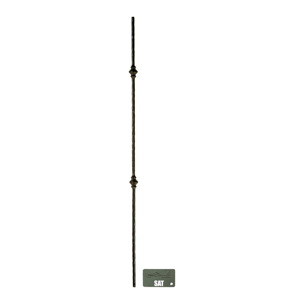 R61244 - Double Victorian Iron Baluster - 2773 - 1/2"