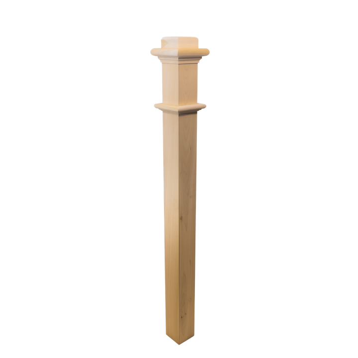 CLEARANCE 962 | Box Newel | Plain Style | 48" x 3 1/2"