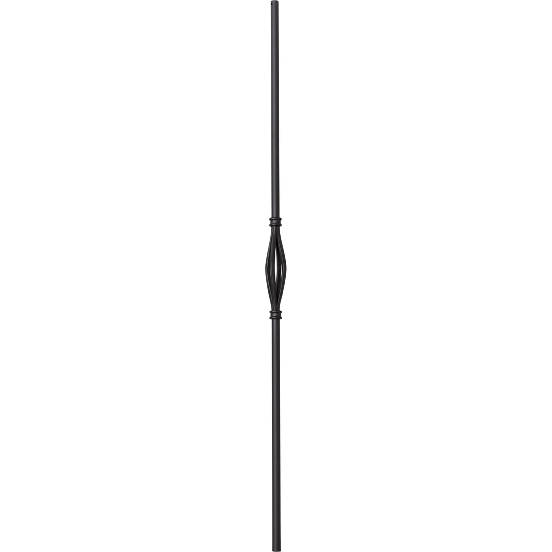 Iron Baluster | Slimline Basket | Round | 5/8" x 44"
