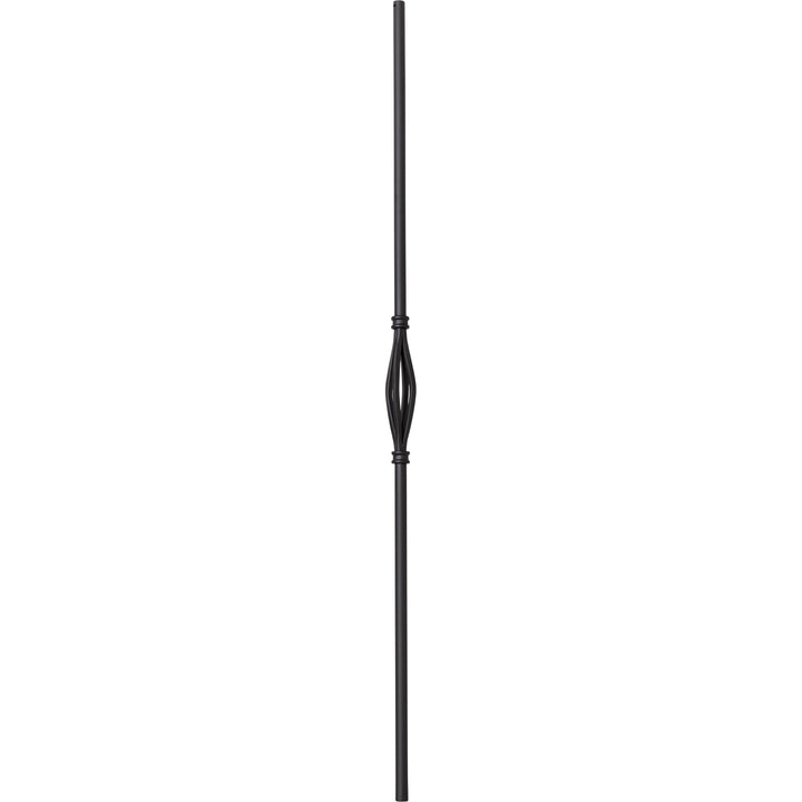 Iron Baluster | Slimline Basket | Round | 5/8" x 44"