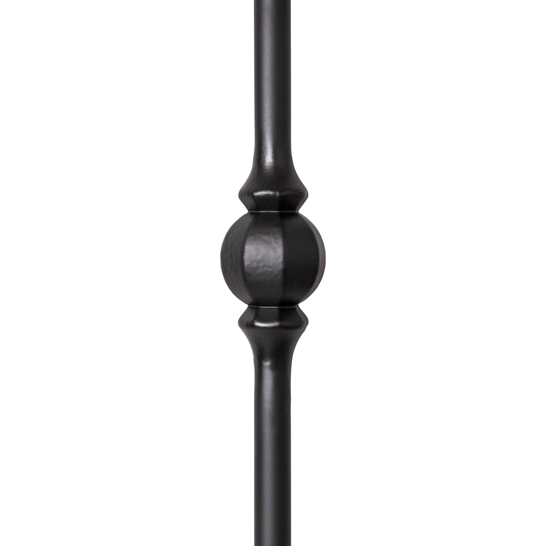 2GR23 | Iron Baluster | Round | Double Ball | 5/8"
