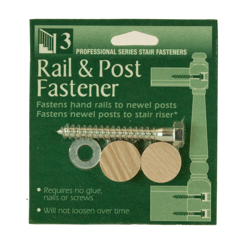 Rail and Post Fastener Coffman All Things Stairs