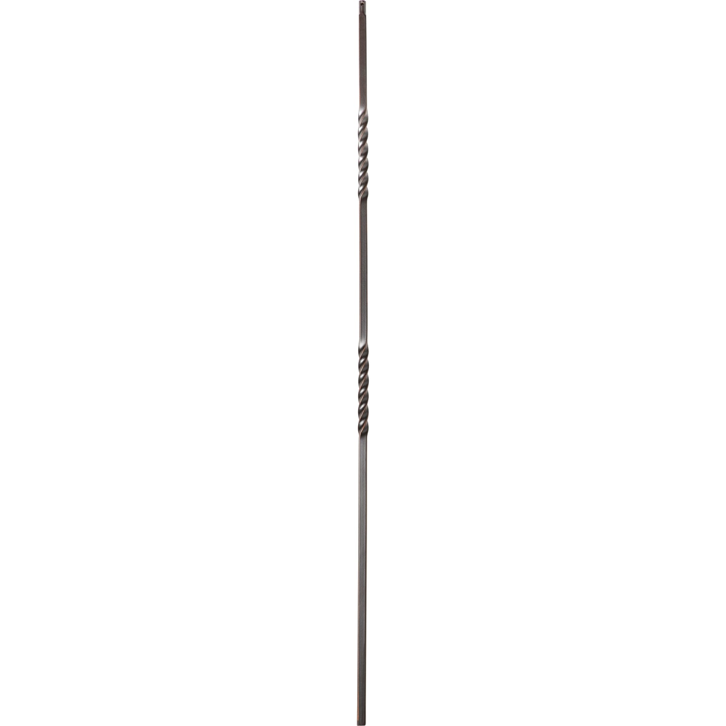 T03 - Iron Baluster - Double Twist - 1/2" x 44"