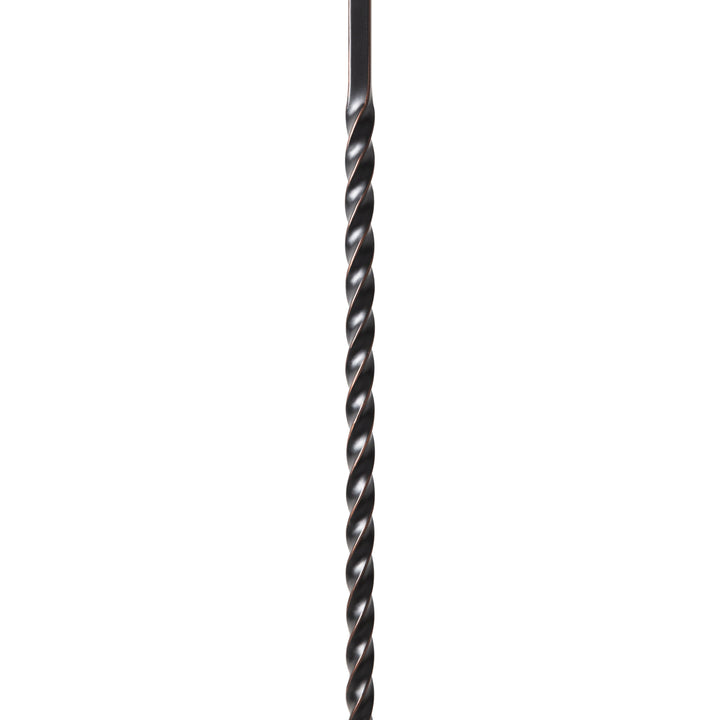 T27 | Iron Baluster | 20 Inch Twist | 1/2" x 44"
