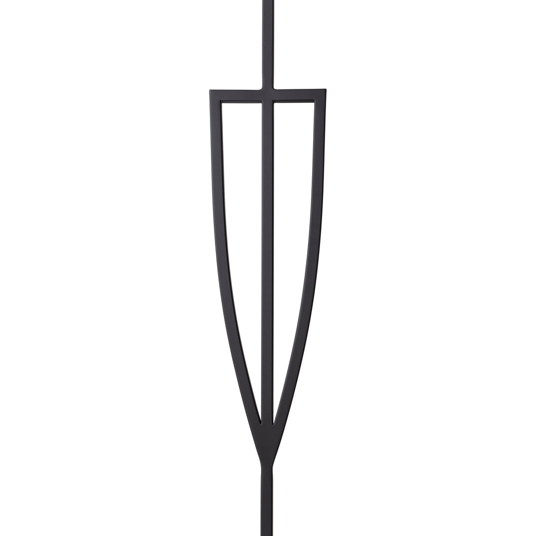 T78 | Iron Baluster | Shield | 1/2" x 44"