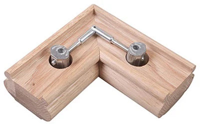 Maxi Mitre Connector - 11.610 Connects Mitered Staircase Handrail Sections