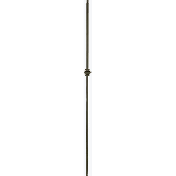 1KNUC44 | Single Knuckle Iron Baluster | 2556 | 1/2" - All Things Stairs