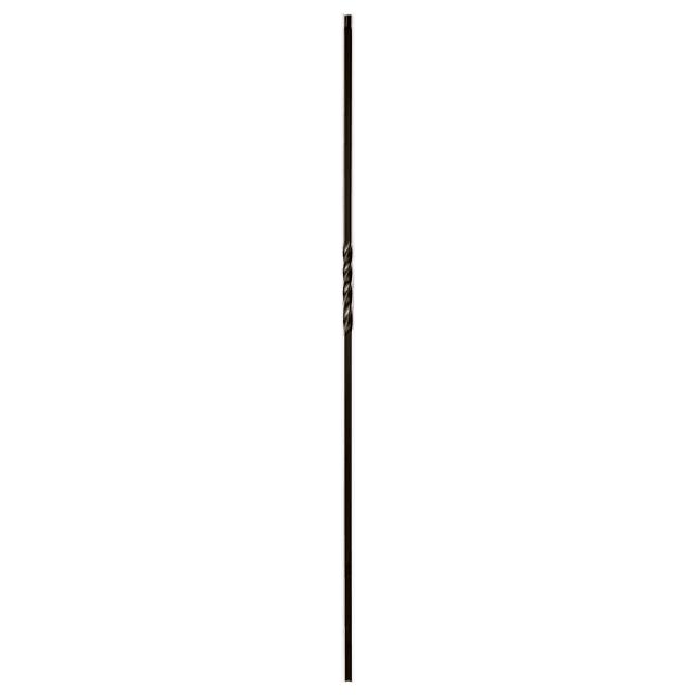 1TW44 | Single Twist Iron Baluster | 2550 | 1/2" - All Things Stairs
