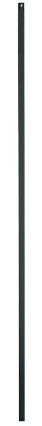 2G01 | Iron Baluster | Plain | 5/8" Square | Satin Black - All Things Stairs