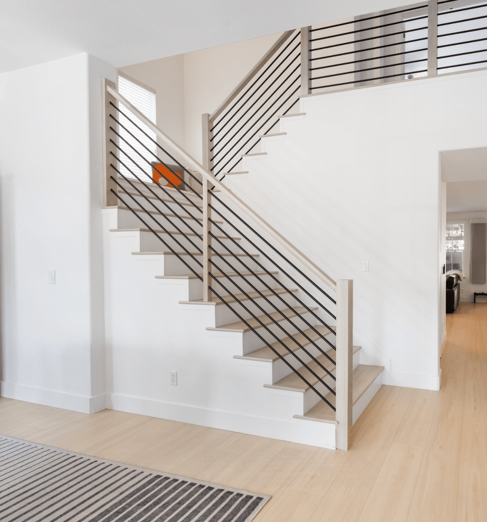 2GR01 | Horizontal Iron Baluster | Round | 5/8" - All Things Stairs