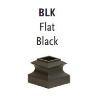 2KNUC1BASK 2558 | Double Knuckle single basket 1/2" Iron Baluster - All Things Stairs