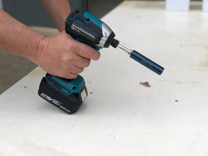 40.540 Deep Socket Driver - 10mm - Accessory for Zipbolt 14.110 Super UT and 17.800 XT - Assists with Staircase Newel Post Fastener Installation - All Things Stairs