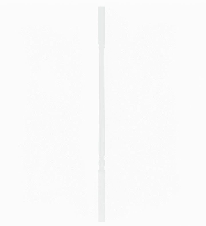 5141 | Wood Baluster | Colonial Square Top | 1-1/4" - All Things Stairs