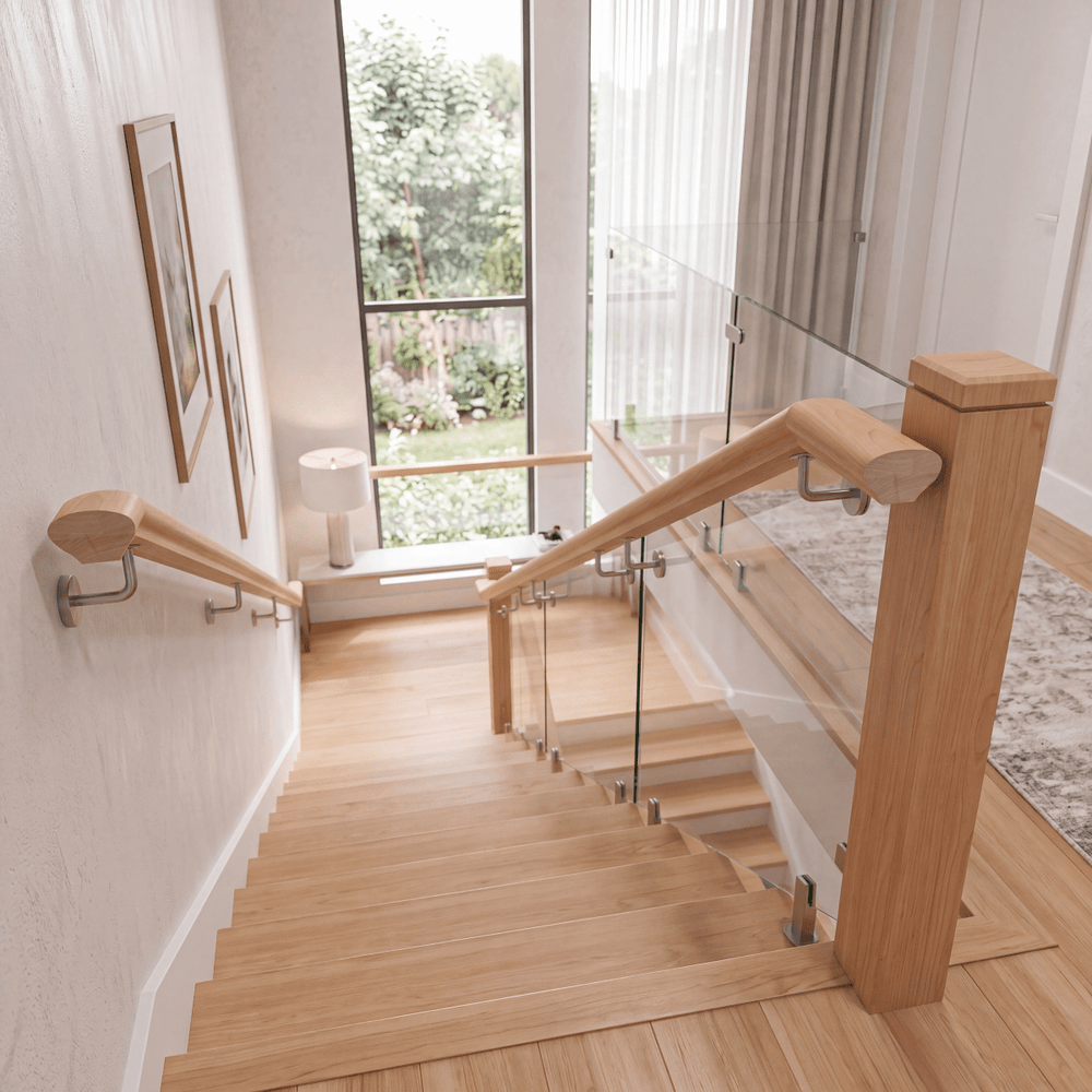 6042 | Wood Handrail | 4ft-16ft - All Things Stairs