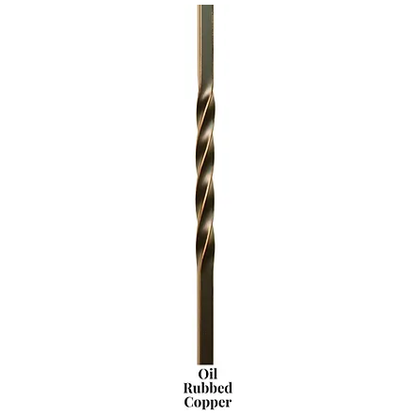 2KNUC44 | 2557 | Double Knuckle Iron Baluster | 1/2"