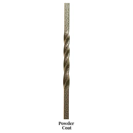 2KNUC44 | 2557 | Double Knuckle Iron Baluster | 1/2"