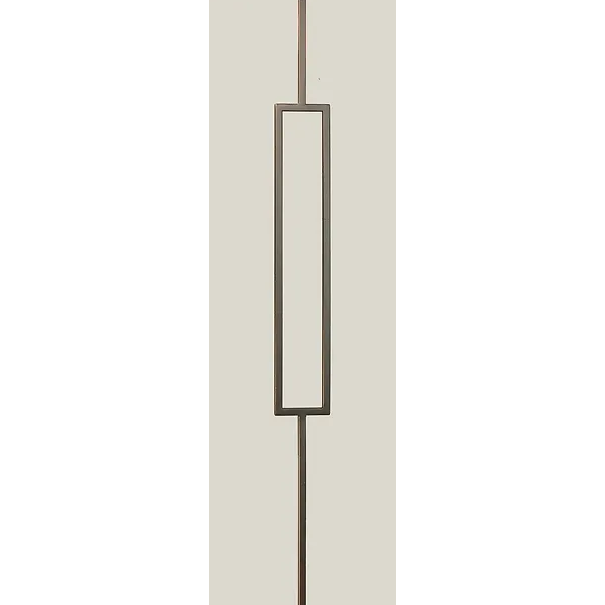 M435 | 2670 | Square Panel Iron Baluster 1/2"