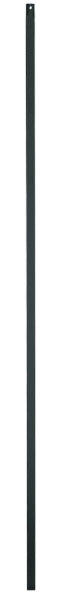 2G01 | Iron Baluster | Plain | 5/8" Square | Satin Black