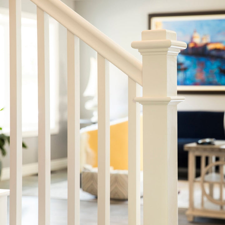 C - 5060 | Wood Baluster | Craftsman Plain | 42" Tall X 1 - 1/4" Square - All Things Stairs