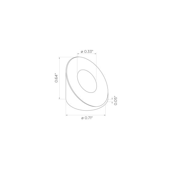 Bezdan Cable Beveled Washer | Alloy 316L