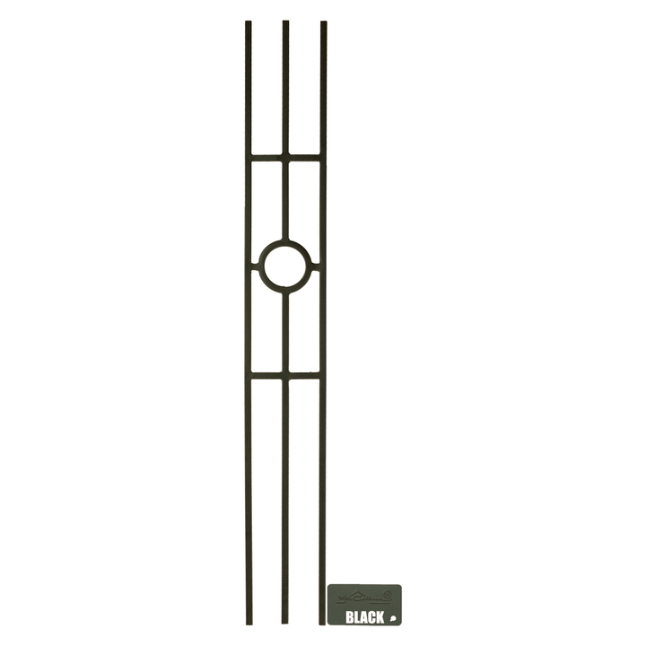 M41144 | Three Leg Iron Baluster 2933 | 1/2" - All Things Stairs
