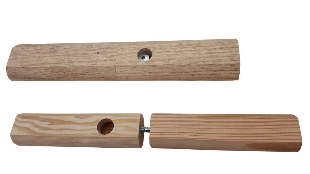 Micro Railbolt – Low Profile Staircase Handrail to Fittings Connector – 16.610 1 Double Pack - All Things Stairs
