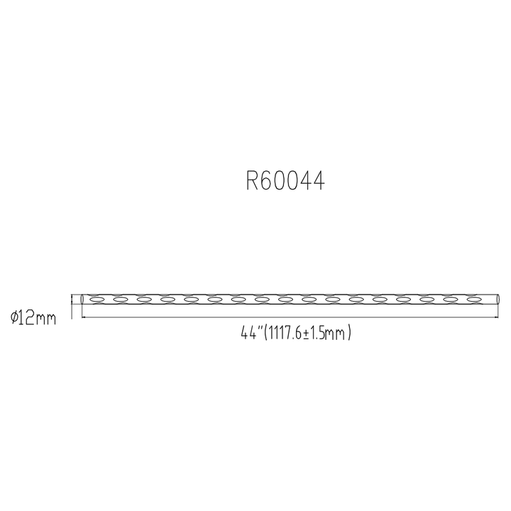 R60044 | Victorian Plain Iron Baluster | 2775 | 1/2" - All Things Stairs