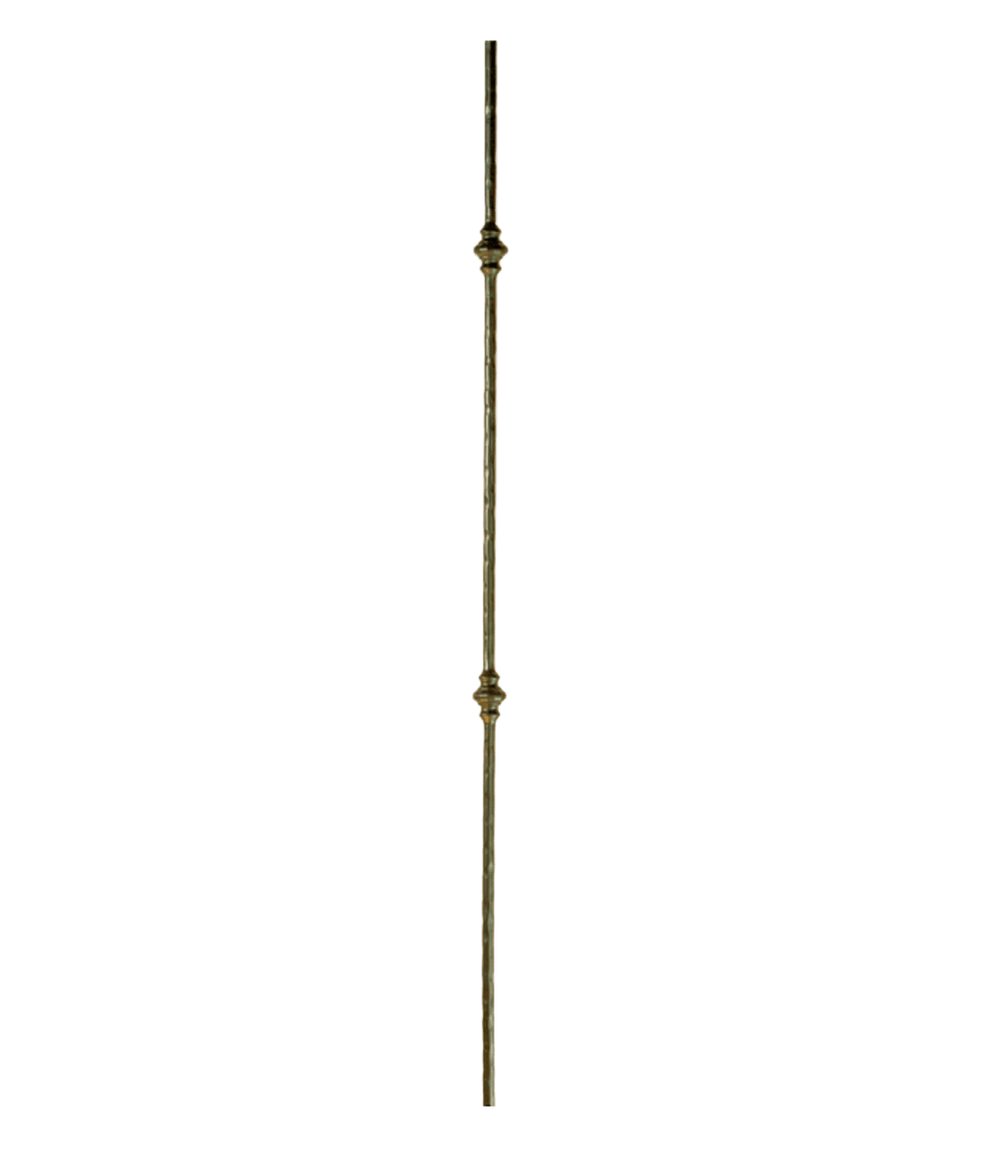 R61244 | Double Victorian Iron Baluster | 2773 | 1/2" - All Things Stairs