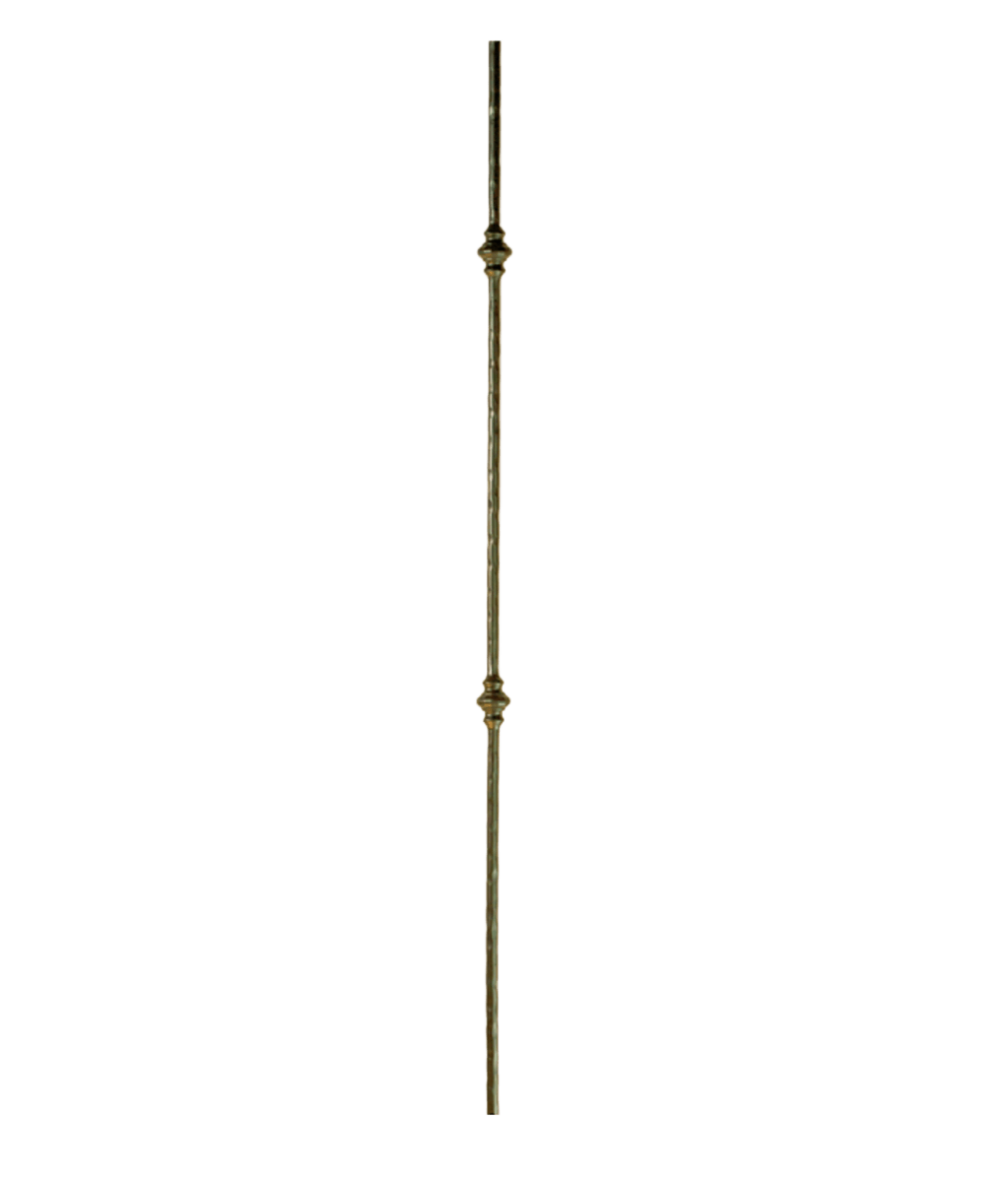 R61244 | Double Victorian Iron Baluster | 2773 | 1/2" - All Things Stairs