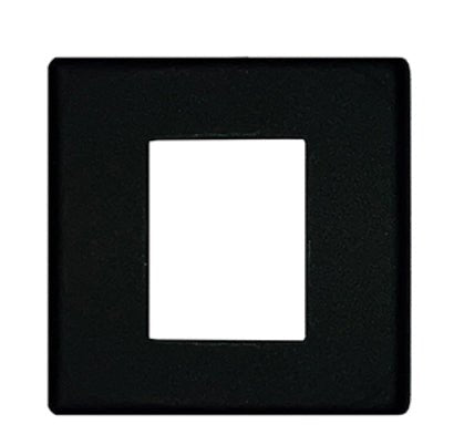 SH908 | 1/2" Angled Iron Baluster shoe | Low Profile | Satin Black - All Things Stairs