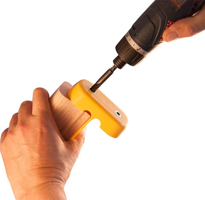 Zipbolt 40.260 Railbolt Drill Guide — Railbolt Installation Jig for Staircase Handrails with 1/4", 3/8" Drill Bits & 1” Spade Bit - All Things Stairs