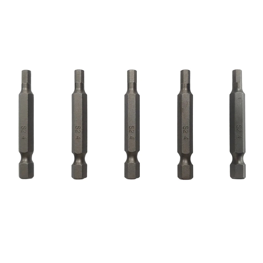 Zipbolt 5 - Pack S2 Steel Hex Shank Quick - Release Driver Bits – 1/4" Standard Duty - All Things Stairs