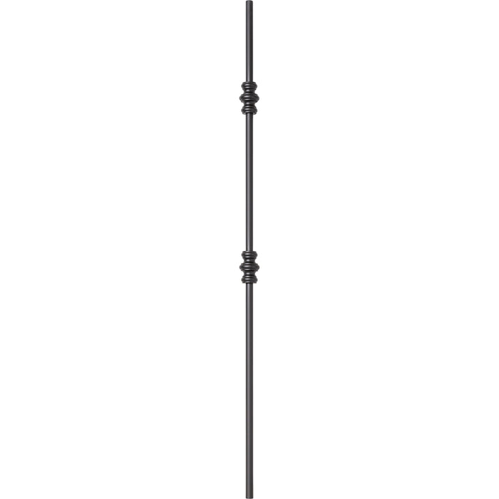 2GR61 - Iron Baluster - Round - Double Knuckle - 5/8"