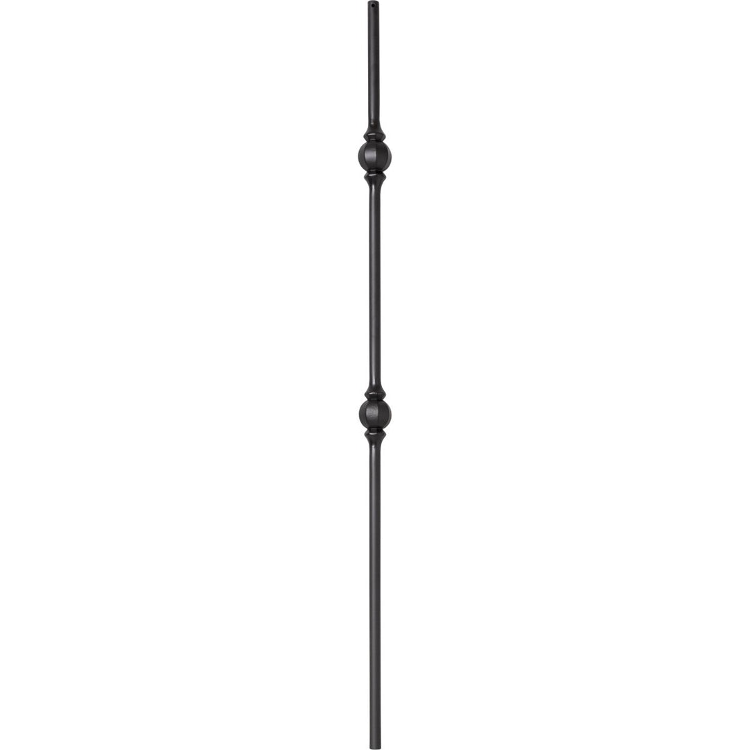 2GR23 | Iron Baluster | Round | Double Ball | 5/8" - All Things Stairs