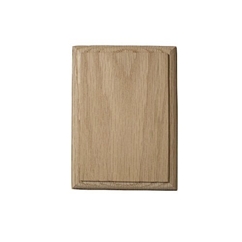 4½" x 6" Rectangular Rosette - All Things Stairs