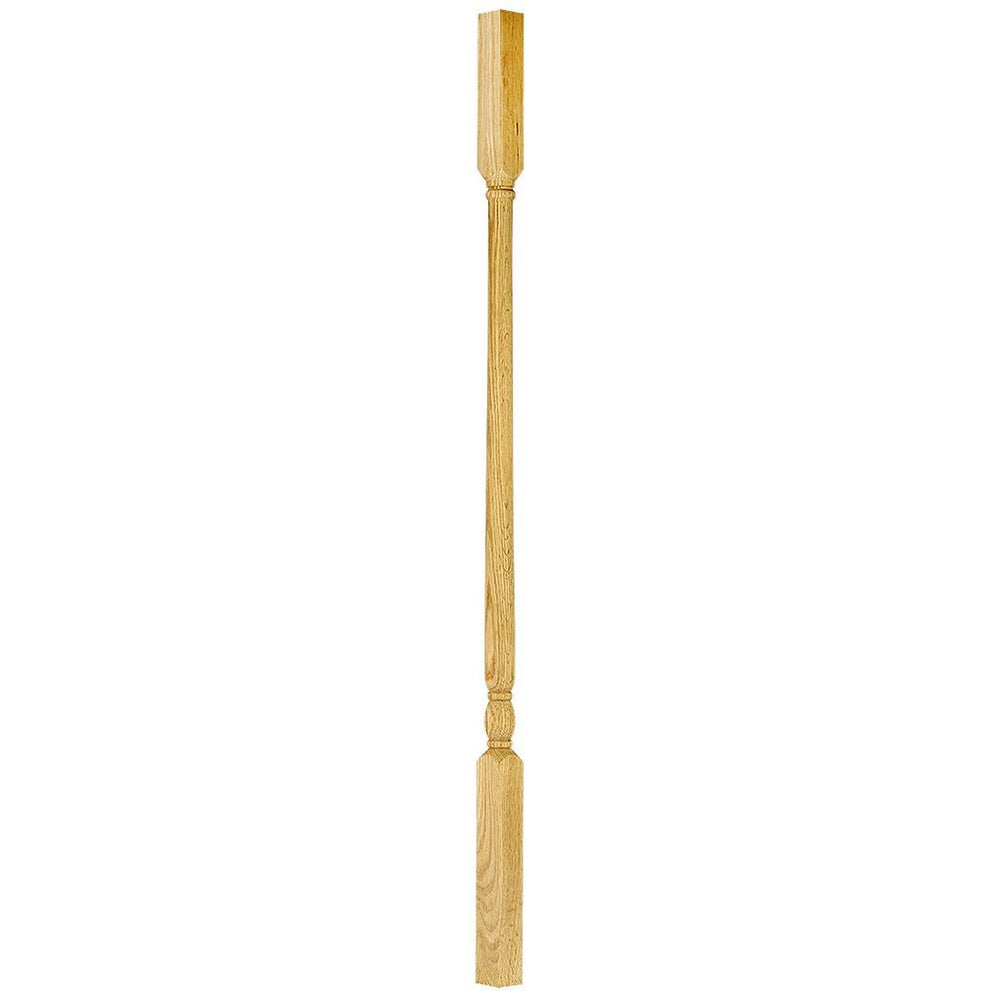 5141 | Wood Baluster | Colonial Square Top | 1 - 1/4" - All Things Stairs
