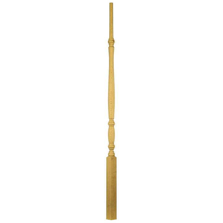 908 | Wood Baluster | Bordeaux Pin Top | 1 - 1/4" - All Things Stairs