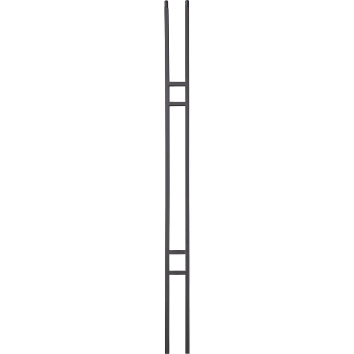T19 | Iron Baluster | Craftsman Double Panel | 1/2" x 44"