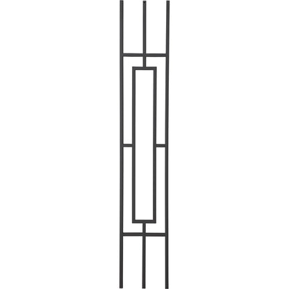 T813 - Iron Baluster - Craftsman Rectangular Panel - 1/2" x 44"