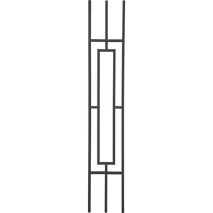 T813 - Iron Baluster - Craftsman Rectangular Panel - 1/2" x 44"