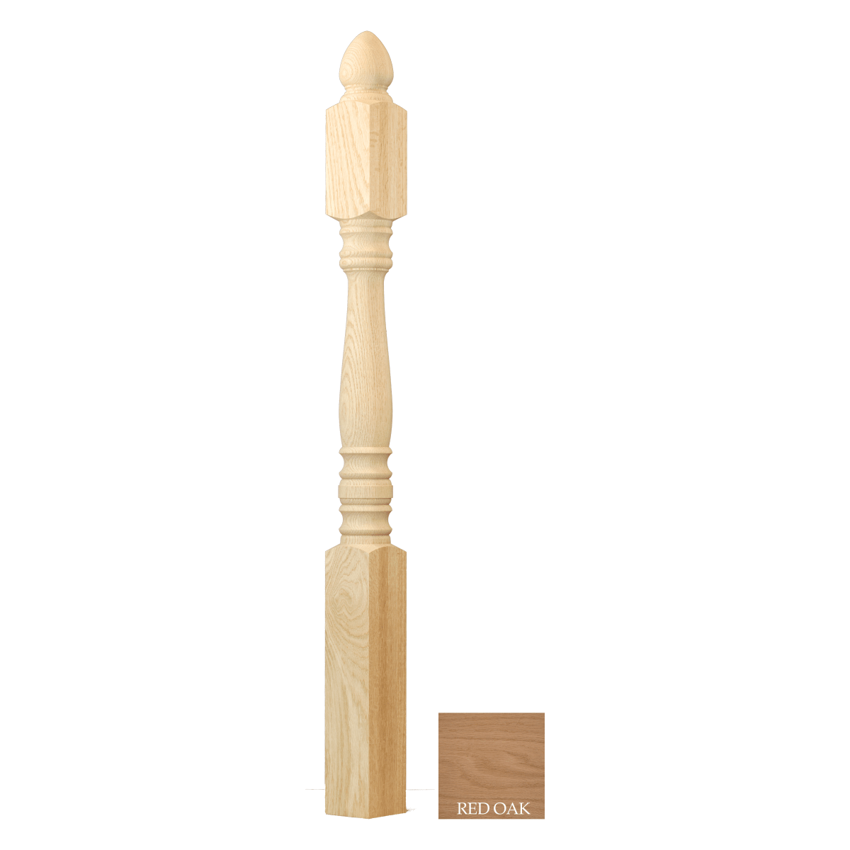 C-4242 | Hampton Starting Newel | 7-3/16