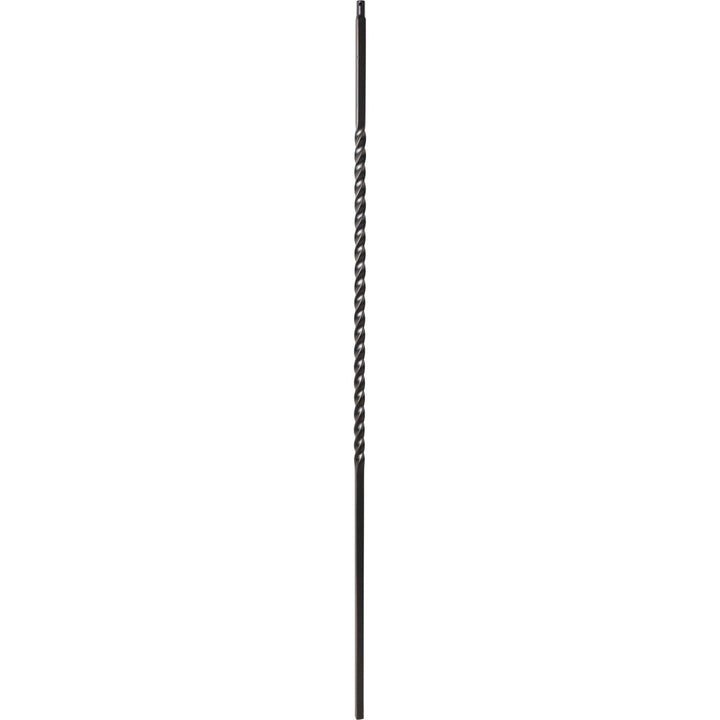 T27 | Iron Baluster | 20 Inch Twist | 1/2" x 44" - All Things Stairs