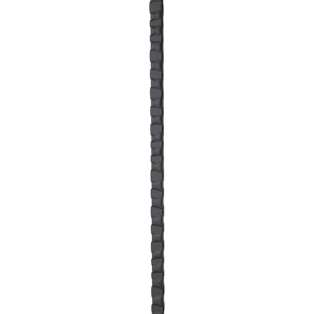 T40 | Iron Baluster | Gothic Hammered | Plain | 9/16" - All Things Stairs