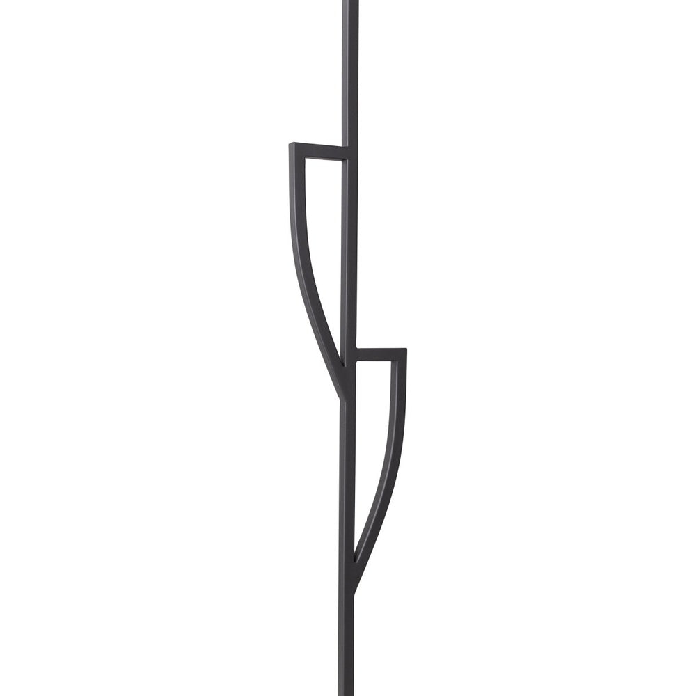 T79 | Iron Baluster | Split Shield | 1/2" x 44" - All Things Stairs