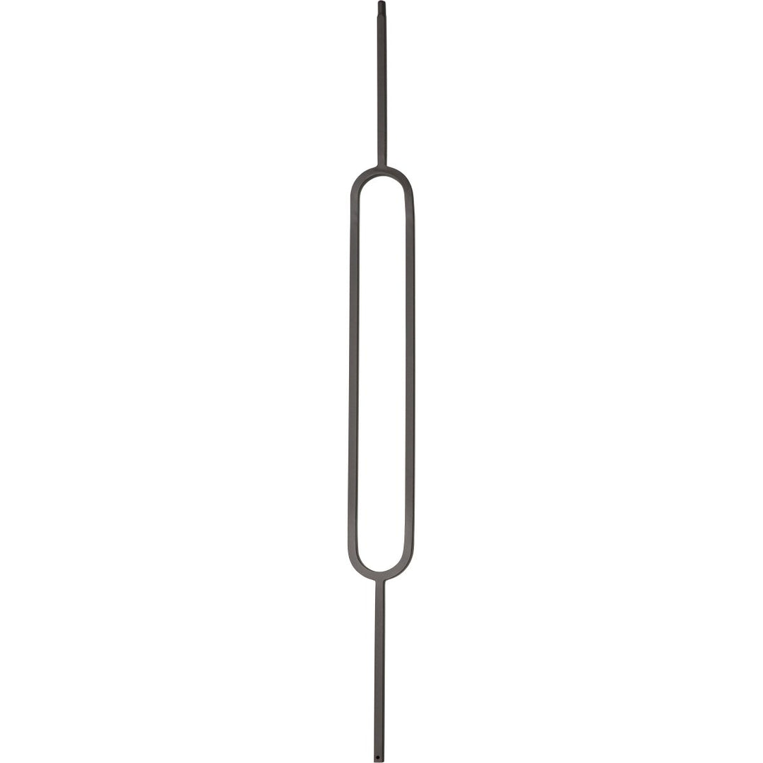T80 | Iron Baluster | Large Oval | 1/2" x 44" - All Things Stairs